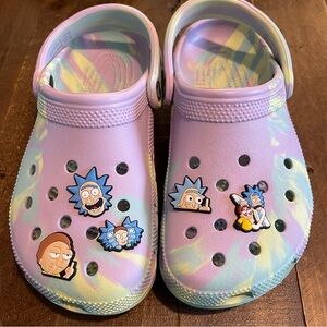 5‎ Piece Rick and Morty Croc Charms